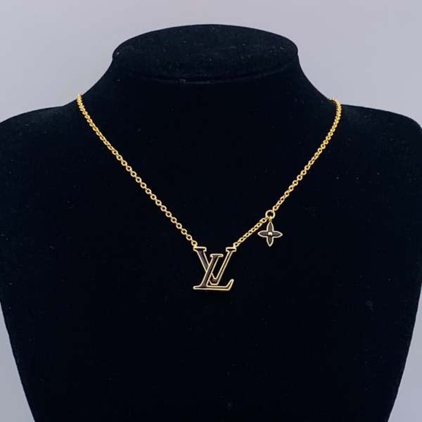 LV NECKLACE 18K GOLD PLATED Y182119