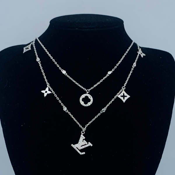 LV NECKLACE 18K GOLD PLATED Y175950
