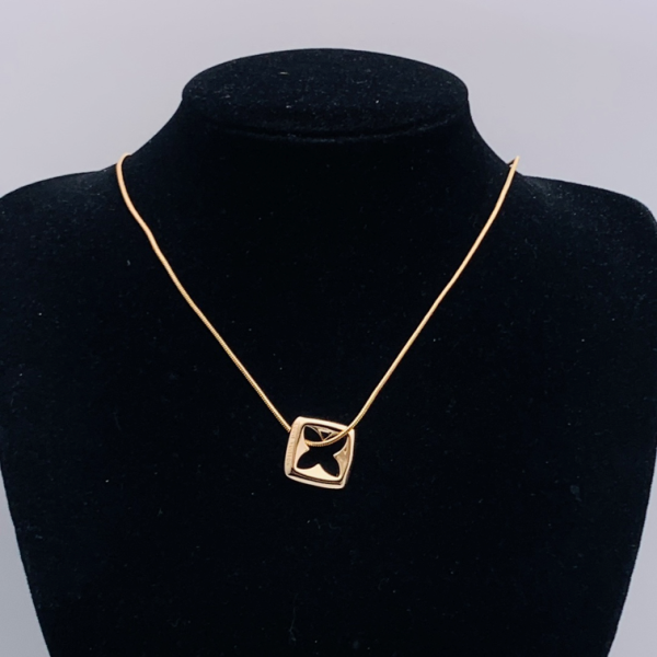 LV NECKLACE 18K GOLD PLATED Y188712