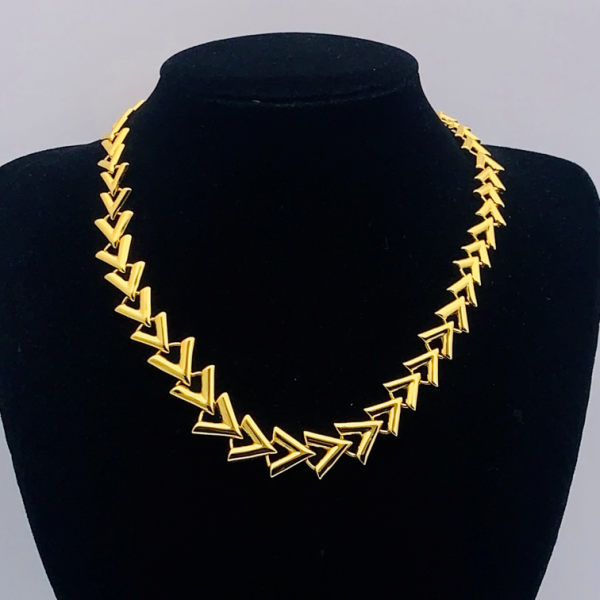 LV NECKLACE 18K GOLD PLATED Y179312