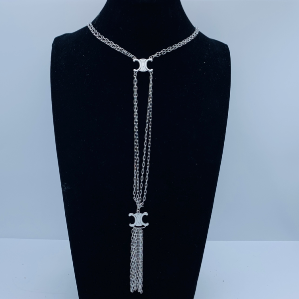 CELINE NECKLACE 18K GOLD PLATED Y174187