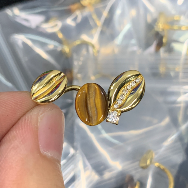 HEFANG RING 18K GOLD PLATED Y149366