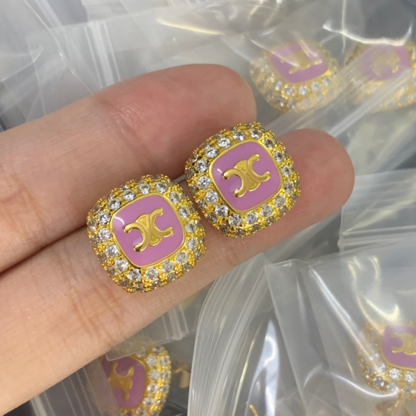 CELINE EARRING 18K GOLD PLATED Y171462