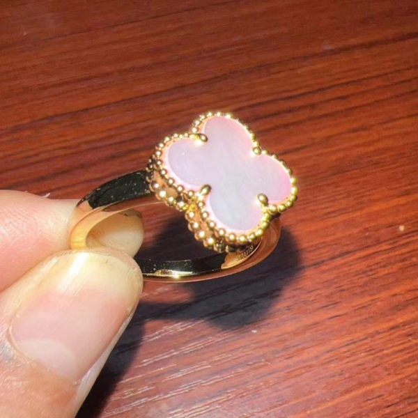 VCA RING 18K GOLD PLATED 15-37-16-5