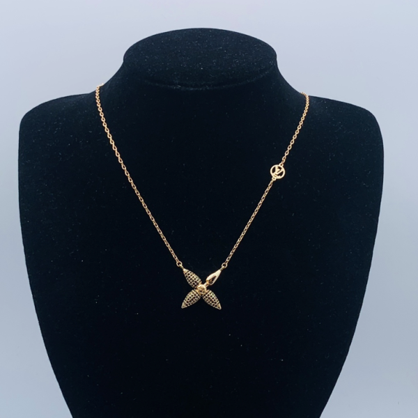 LV NECKLACE 18K GOLD PLATED Y170542