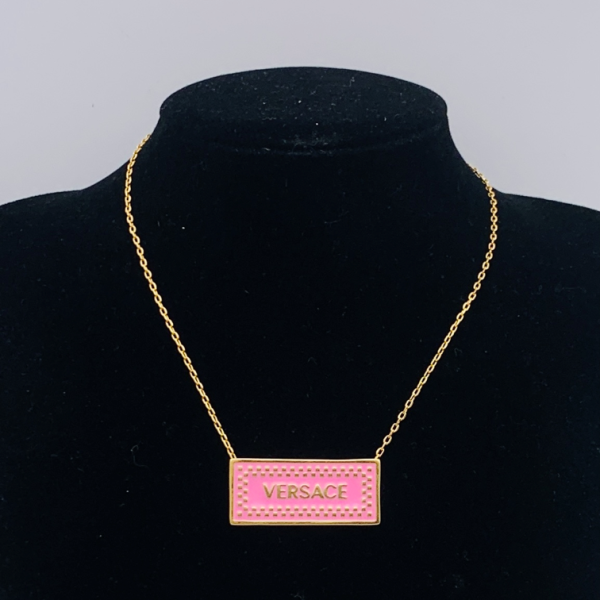 VERSACE NECKLACE 18K GOLD PLATED Y166307