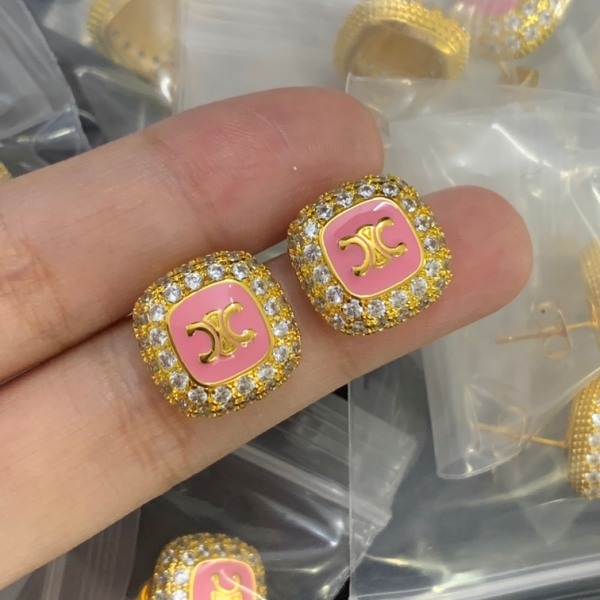 CELINE EARRING 18K GOLD PLATED Y171463
