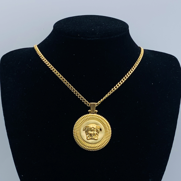 VERSACE NECKLACE 18K GOLD PLATED Y170058