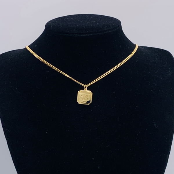 CELINE NECKLACE 18K GOLD PLATED Y184274