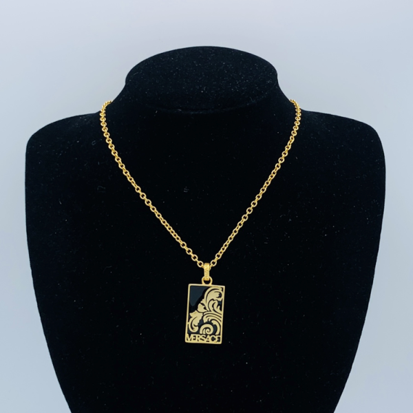 VERSACE NECKLACE 18K GOLD PLATED Y171036