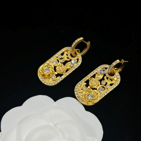 VERSACE EARRING 18K GOLD PLATED Y110106-2