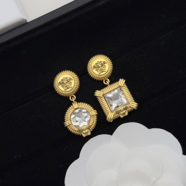 VERSACE EARRING 18K GOLD PLATED Y168424