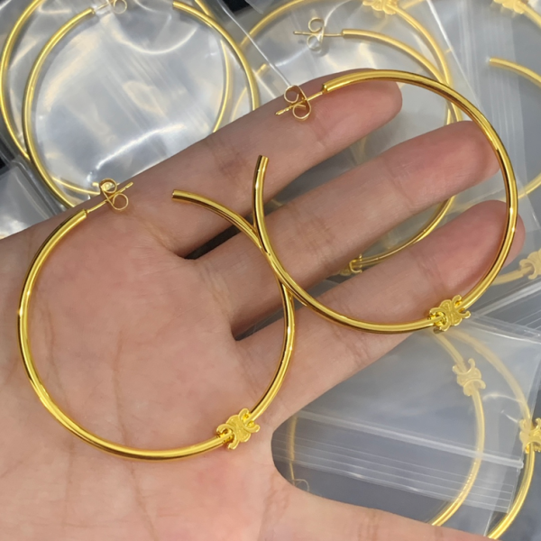 CELINE EARRING 18K GOLD PLATED Y171894