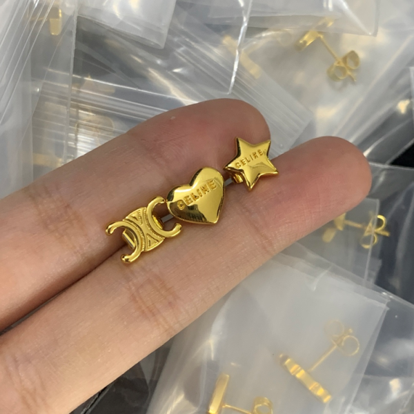 CELINE EARRING 18K GOLD PLATED Y177308