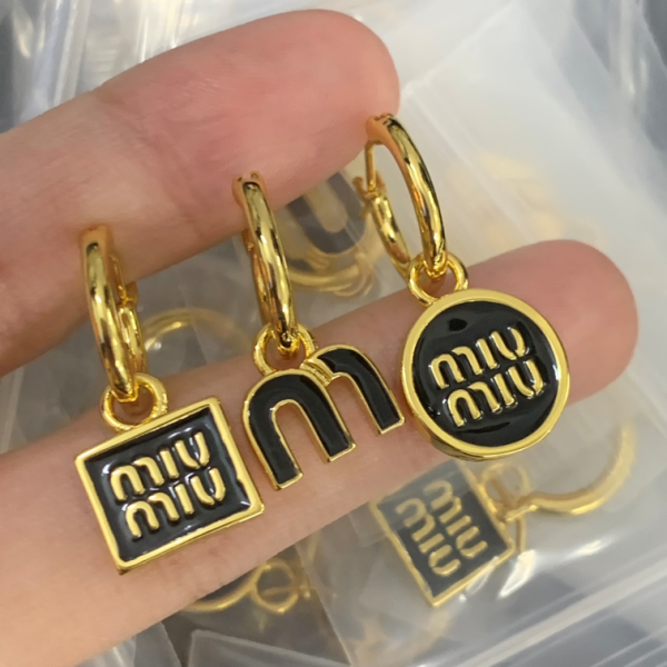 MIUMIU EARRING 18K GOLD PLATED Y161952