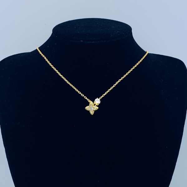 LV NECKLACE 18K GOLD PLATED Y174451