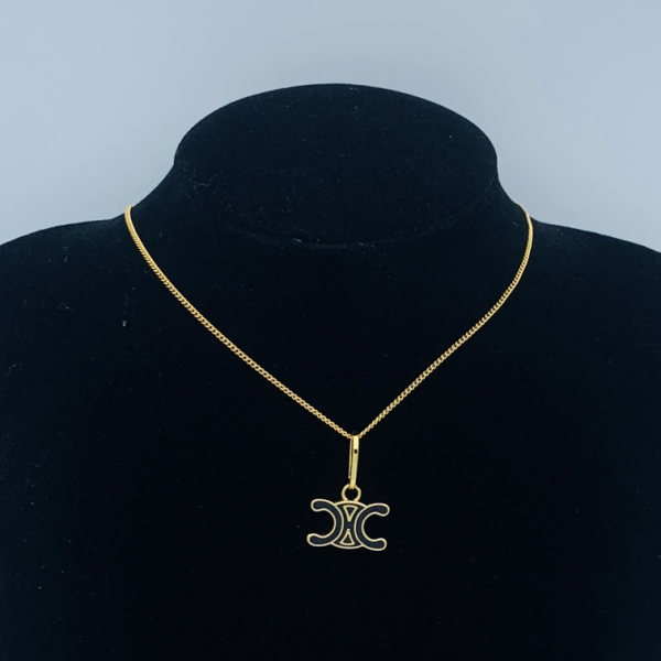 CELINE NECKLACE 18K GOLD PLATED Y162852