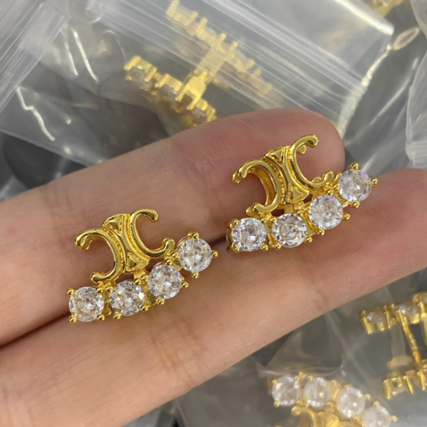 CELINE EARRING 18K GOLD PLATED Y167724