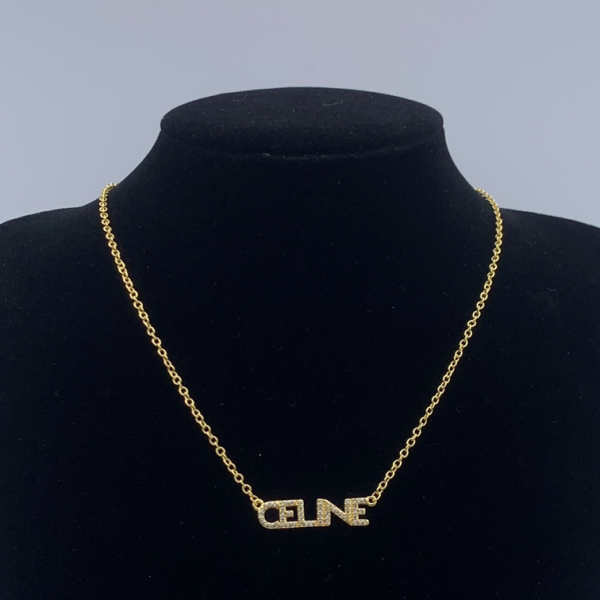 CELINE NECKLACE 18K GOLD PLATED Y161150